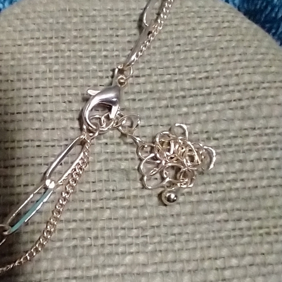 Elegant Goldtone Chain Necklace double vintage - Picture 3 of 4